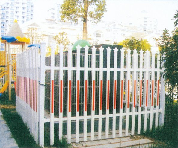 冠PVC865围墙护栏